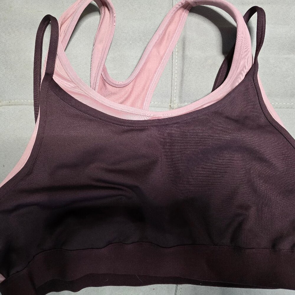 Sports Bra (PINK/Victoria Secrets) Purple & Pink XLG